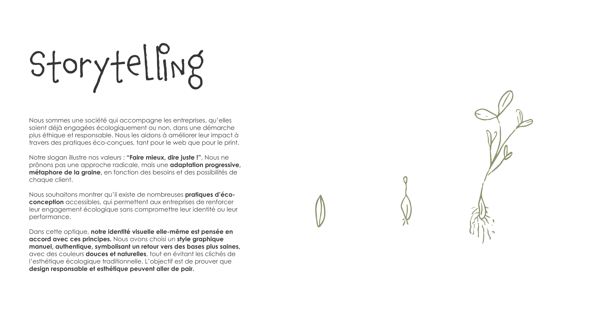 Charte graphique - storytelling